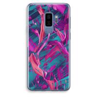 Pink Clouds: Samsung Galaxy S9 Plus Transparant Hoesje