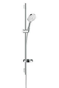 Hansgrohe Raindance Select Glijstangset 90 Cm.m/ecosmart- S120 Unica S- Puro Wit-chroom