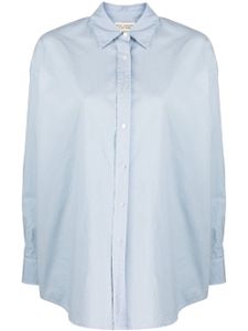 Nili Lotan chemise en coton à manches longues - Bleu