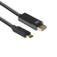 ACT Connectivity USB-C naar DisplayPort kabel kabel 2 meter, AC7325, 60Hz 4K (2160p)