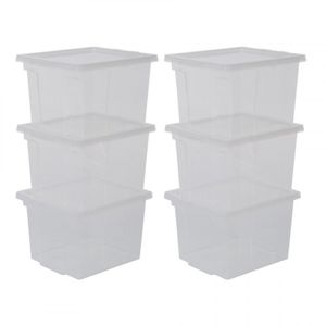 Iris opbergbox storage box - 6 stuks - 10 liter