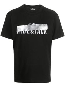 Hide&Jack t-shirt en coton à logo imprimé - Noir