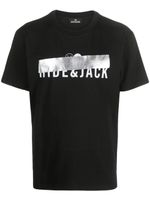 Hide&Jack t-shirt en coton à logo imprimé - Noir - thumbnail