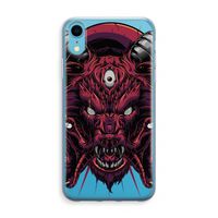 Hell Hound and Serpents: iPhone XR Transparant Hoesje Hell Hound and Serpents: iPhone XR Transparant Hoesje