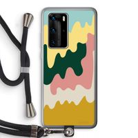 Baar B: Huawei P40 Pro Transparant Hoesje met koord