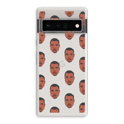Kanye Call Me?: Google Pixel 6 Pro Transparant Hoesje