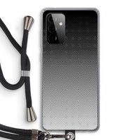 Musketon Halftone: Samsung Galaxy A72 5G Transparant Hoesje met koord