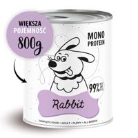 PAKA ZWIERZAKA Pepe Rabbit - natvoer voor honden - 800g