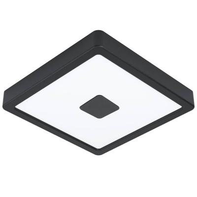Eglo Vierkante plafondlampIphias 2 IP44 zwart - 900283