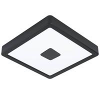 Eglo Vierkante plafondlampIphias 2 IP44 zwart - 900283
