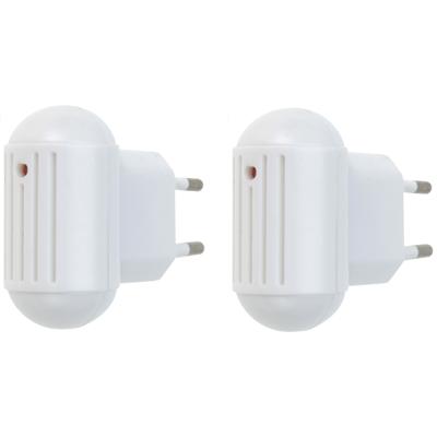 Set van 2x stuks elektrische insectenlampen/insectenbestrijders 220-250V