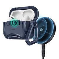 Cyber FlickLock Snap-and-Charge Bundle for AirPods Pro (2023/2022/2019) - Dark Blue