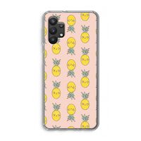 Ananas: Samsung Galaxy A32 5G Transparant Hoesje