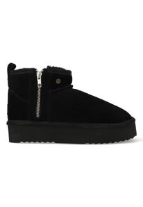 Warmbat Pantoffels Durack Plateau Zipper DRC371899 Zwart-40 maat 40