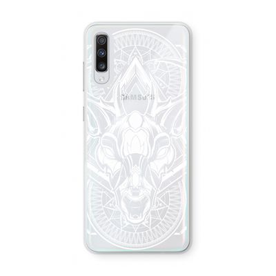 Oh Deer: Samsung Galaxy A70 Transparant Hoesje