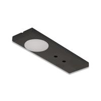 LED-opbouwspot Ludo zwart 3W 2700K 12V