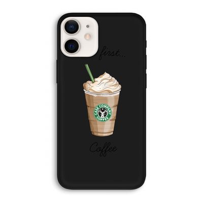 But first coffee: iPhone 12 Biologisch afbreekbaar hoesje