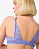 HEMA Voorgevormde Push-up Beugel Bh Blauw (blauw)