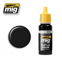 MIG Acrylic Satin Black 17ml