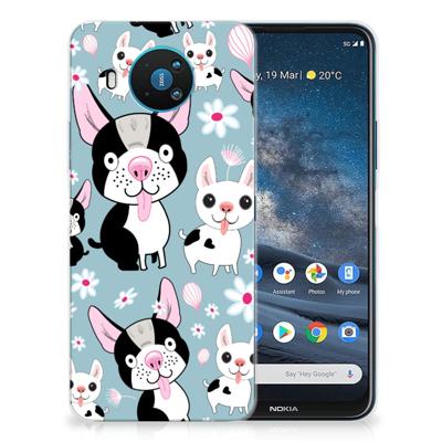 Nokia 8.3 | TPU Hoesje | Hondjes
