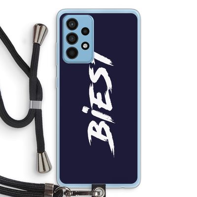 Biest: Samsung Galaxy A52 Transparant Hoesje met koord