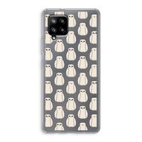 Uilen: Samsung Galaxy A42 5G Transparant Hoesje