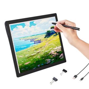 VEVOR LED-lichttafellamp Tablet A4-traceerpad Oplaadbare lichtbak