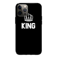 King zwart: iPhone 12 Tough Case