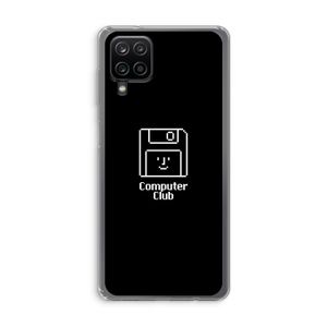 Hello: Samsung Galaxy A12 Transparant Hoesje