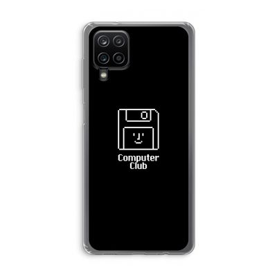 Hello: Samsung Galaxy A12 Transparant Hoesje