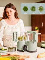 Multifunctionele keukenmachine Nutribaby Glass BABYMOOV groen Multifunctionele keukenmachine Nutribaby Glass BABYMOOV groen