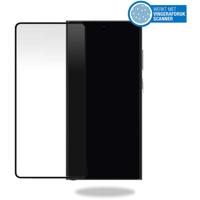 Mobilize Edge-To-Edge Glass Screen Protector Samsung Galaxy S23 Ultra 5G Black Edge Glue