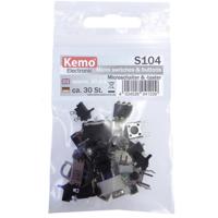 Kemo S104 Microschakelaar assortiment S104 Moment 30 onderdelen