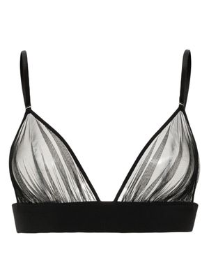 Maison Close Bh met elastische band - Zwart