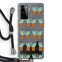 Sansevieria: OnePlus 9 Pro Transparant Hoesje met koord