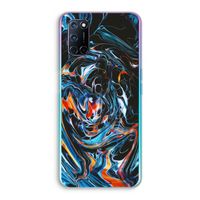 Black Unicorn: Oppo A72 Transparant Hoesje