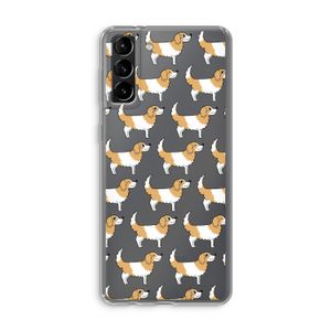 Doggy: Samsung Galaxy S21 Plus Transparant Hoesje