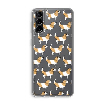 Doggy: Samsung Galaxy S21 Plus Transparant Hoesje