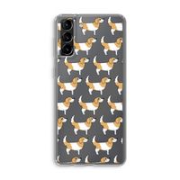Doggy: Samsung Galaxy S21 Plus Transparant Hoesje