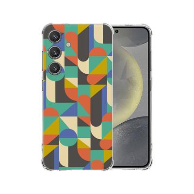 Samsung Galaxy S25 Hoesje - Funky Retro TPU Antishock Samsung Galaxy S25 Hoesje - Funky Retro TPU Antishock