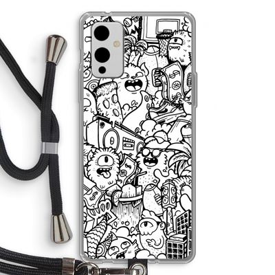 Vexx City #2: OnePlus 9 Transparant Hoesje met koord