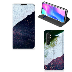 Xiaomi Mi Note 10 Lite Stand Case Sea in Space