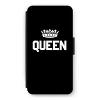 Queen zwart: iPhone 11 Pro Max Flip Hoesje