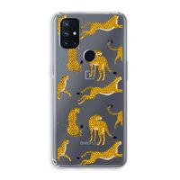 Luipaard: OnePlus Nord N10 5G Transparant Hoesje