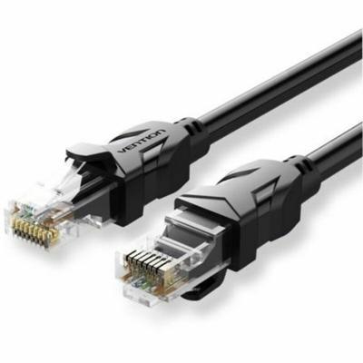 Stevige UTP-netwerkkabel Cat6 Vention IBEBU Zwart