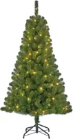 Black Box Trees Charlton verlichte kunstkerstboom groen 155cm - 100 lampjes