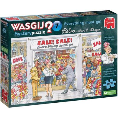 Jumbo Wasgij retro mystery 7 - uitverkoop!, 1000st.