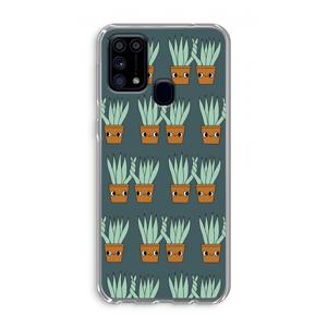 Sansevieria: Samsung Galaxy M31 Transparant Hoesje