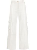 TWP pantalon ample à poches cargo - Blanc