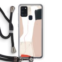 Lava: Samsung Galaxy A21s Transparant Hoesje met koord Lava: Samsung Galaxy A21s Transparant Hoesje met koord